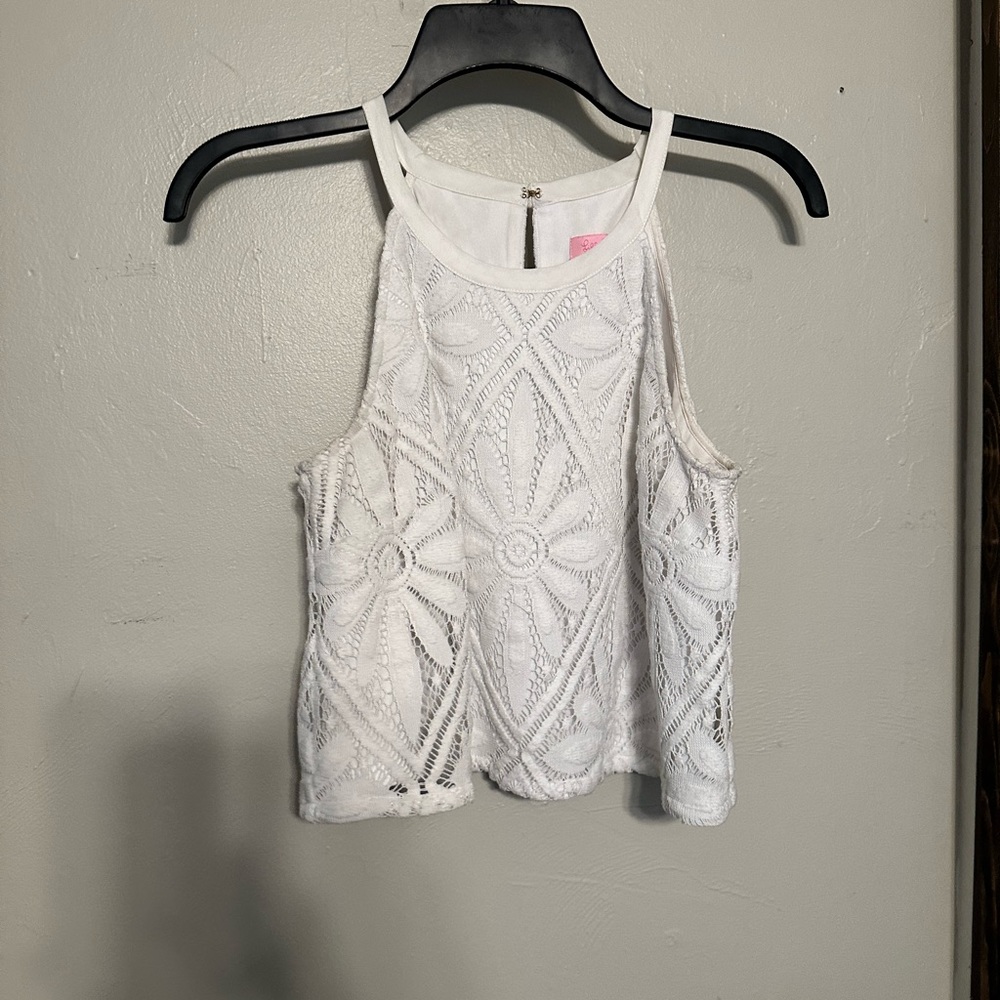 Lilly Pulitzer Crochet Top & maxi set